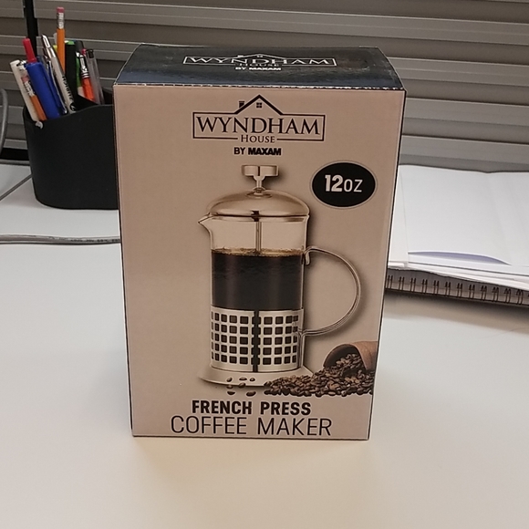 Wyndham 12oz French Press Coffee  Maker - Picture 1 of 5